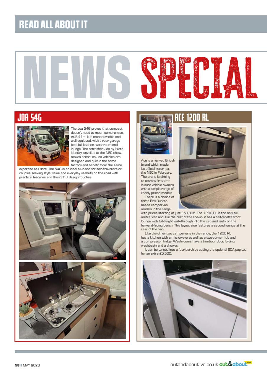 Campervan Preview Pages