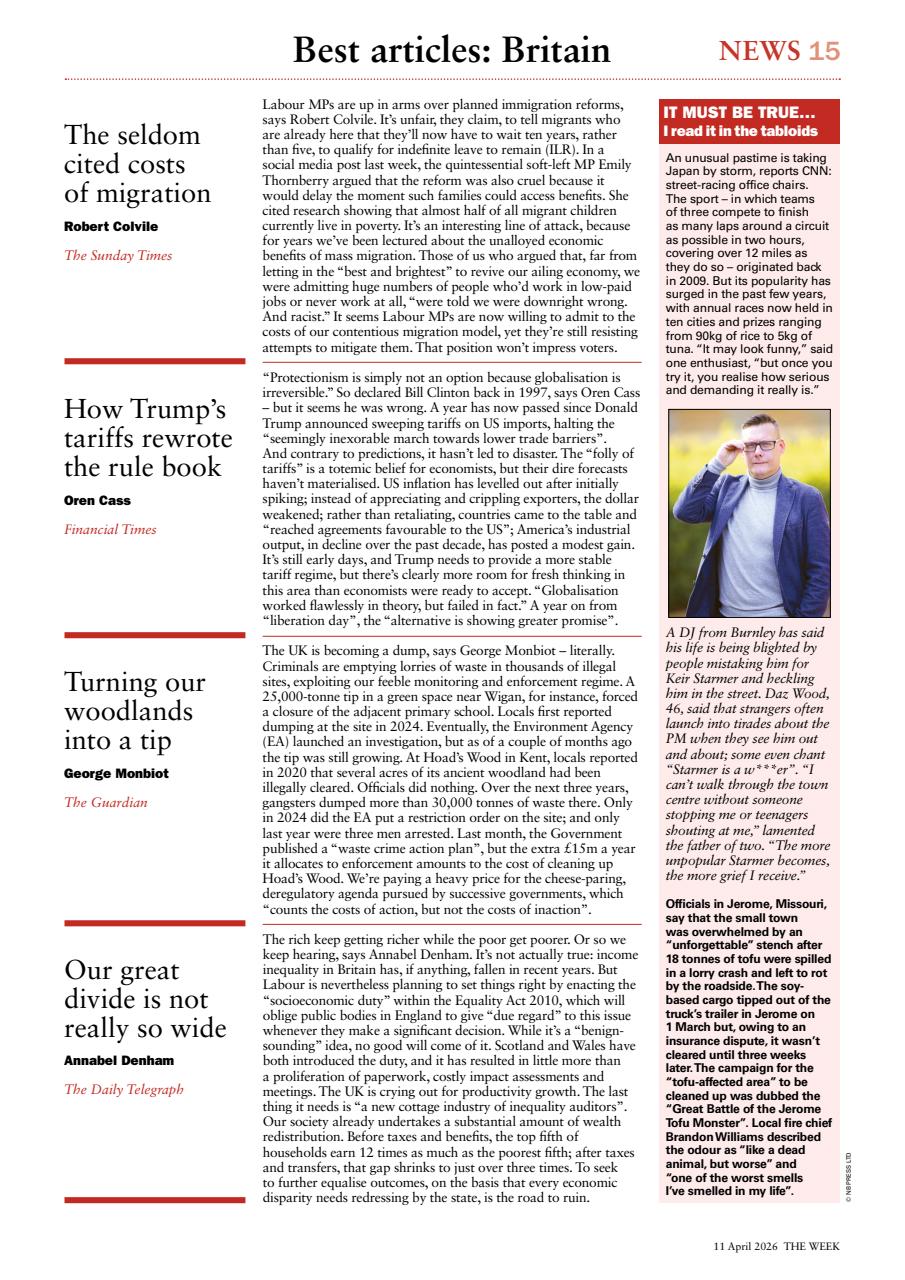 The Week Preview Pages