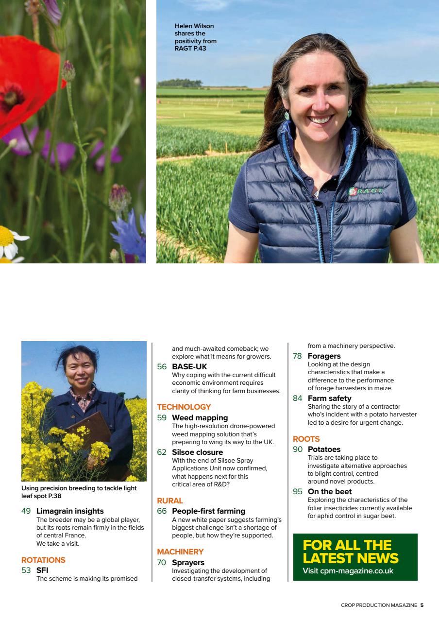 Crop Production Magazine Preview Pages