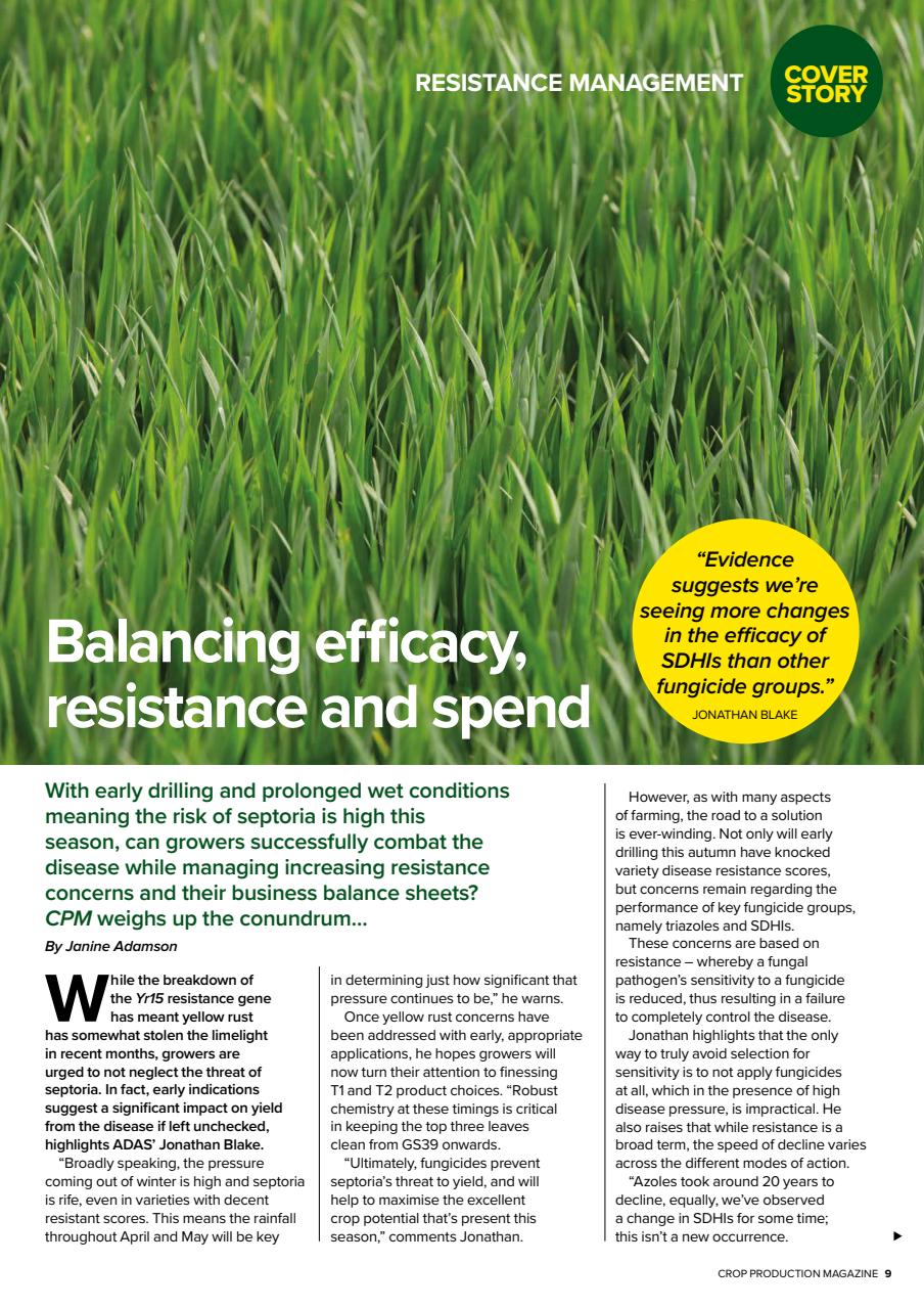 Crop Production Magazine Preview Pages