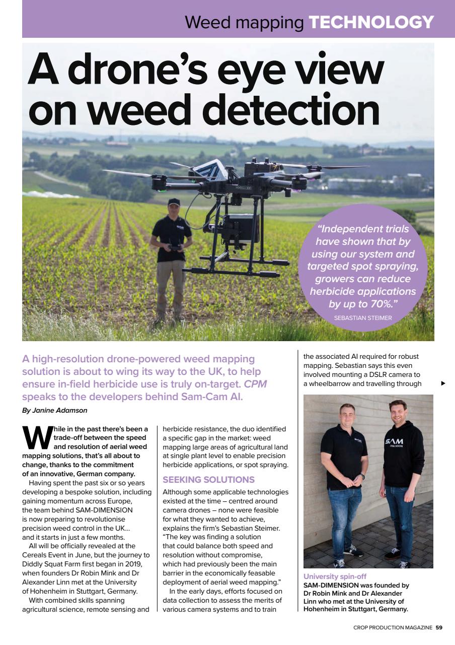 Crop Production Magazine Preview Pages