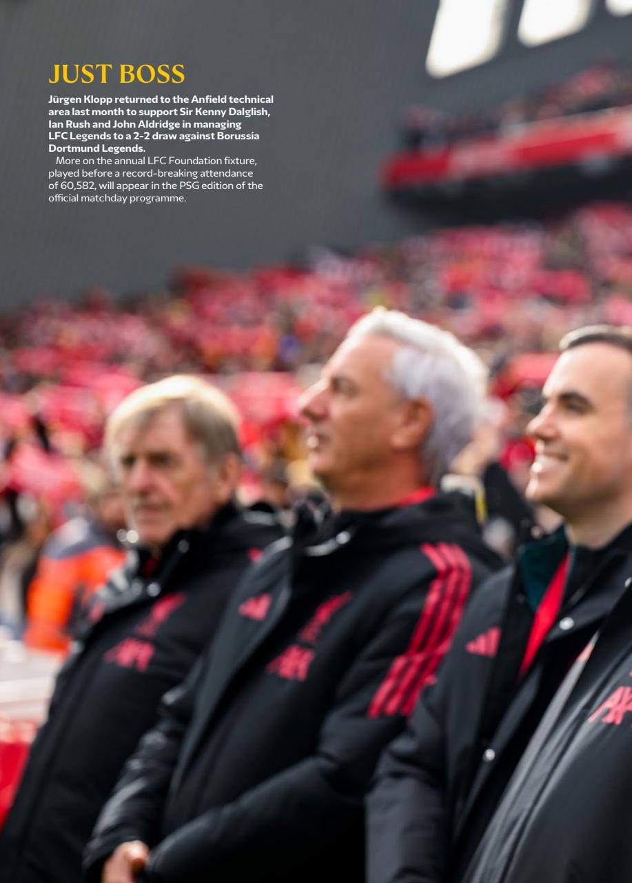 Liverpool FC Programmes Preview Pages
