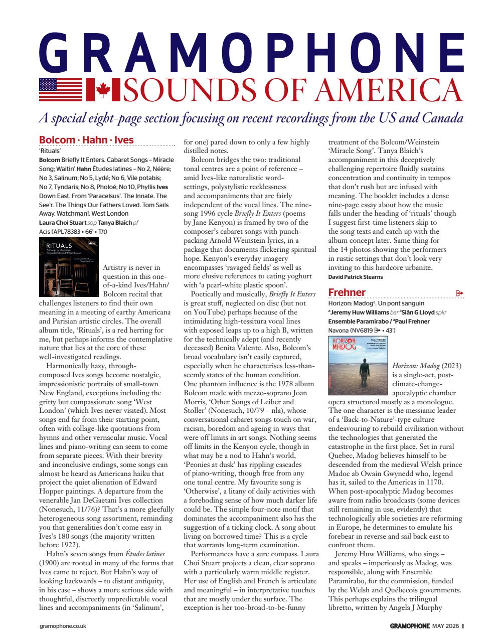 Gramophone Preview Pages