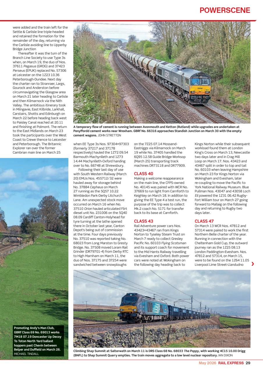 Rail Express Preview Pages