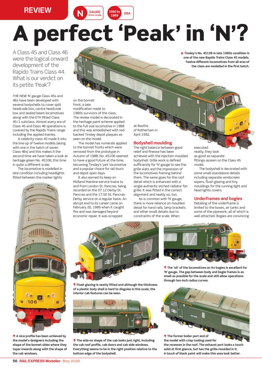 Rail Express Preview Pages