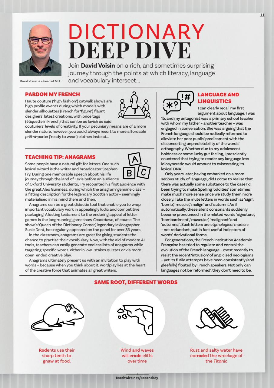 Teach Secondary Preview Pages
