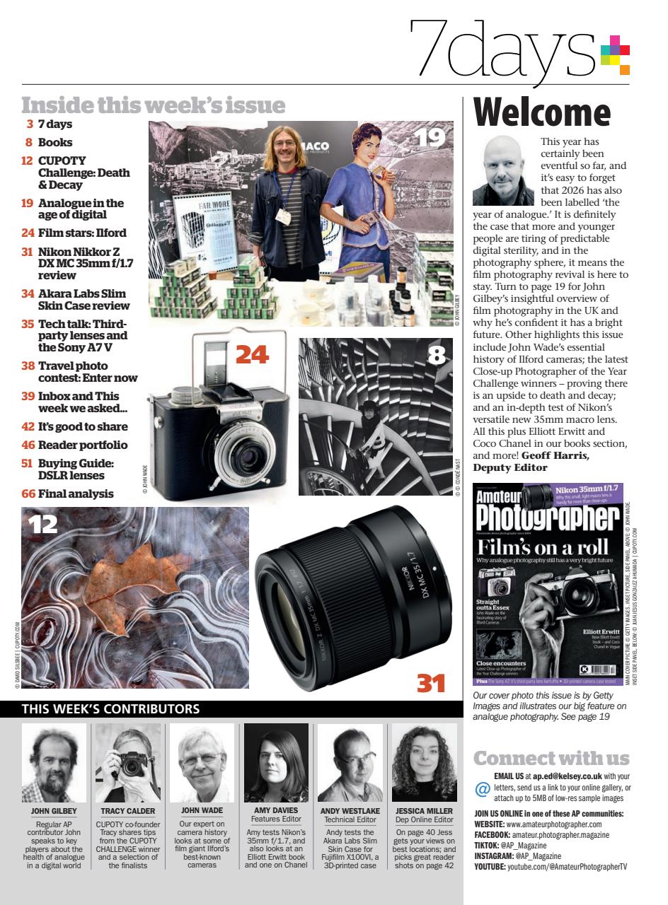 Amateur Photographer Preview Pages