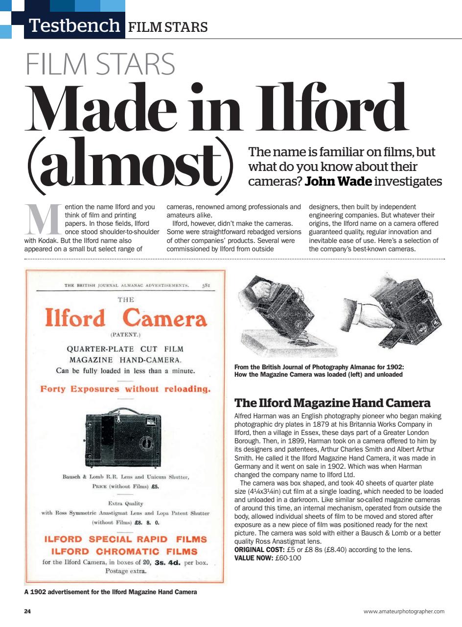 Amateur Photographer Preview Pages