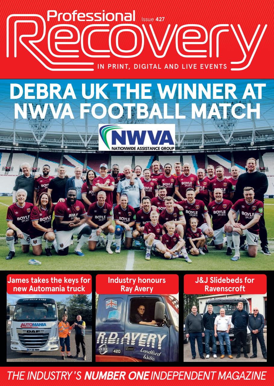 Professional Recovery Magazine Preview Pages