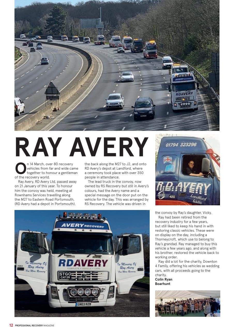 Professional Recovery Magazine Preview Pages