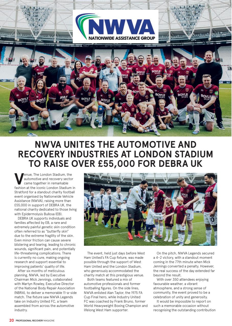 Professional Recovery Magazine Preview Pages