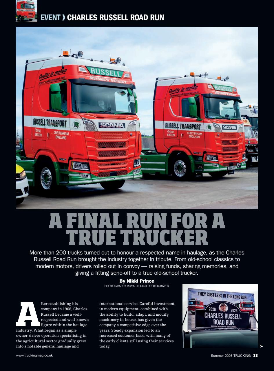Trucking Magazine Preview Pages
