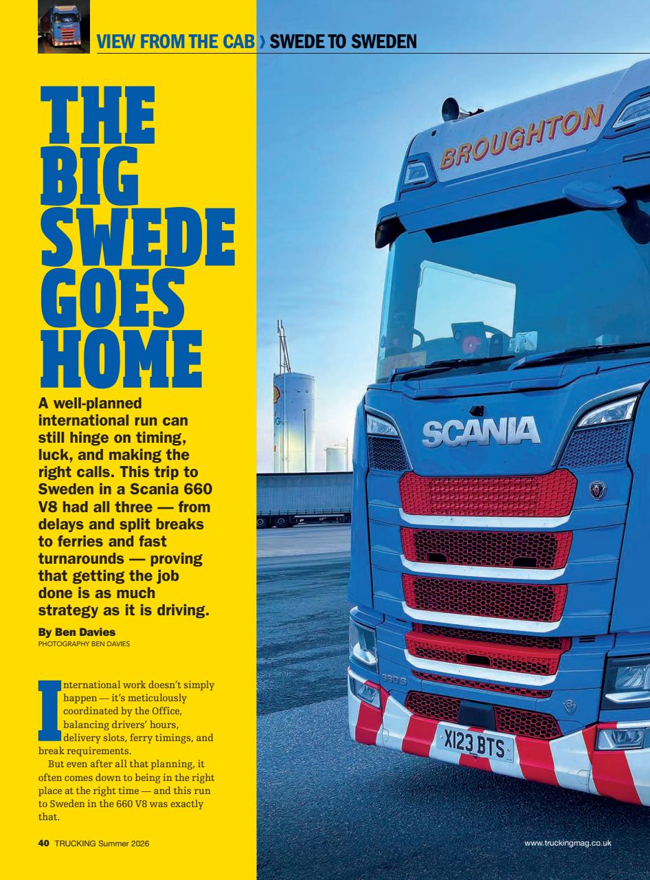 Trucking Magazine Preview Pages