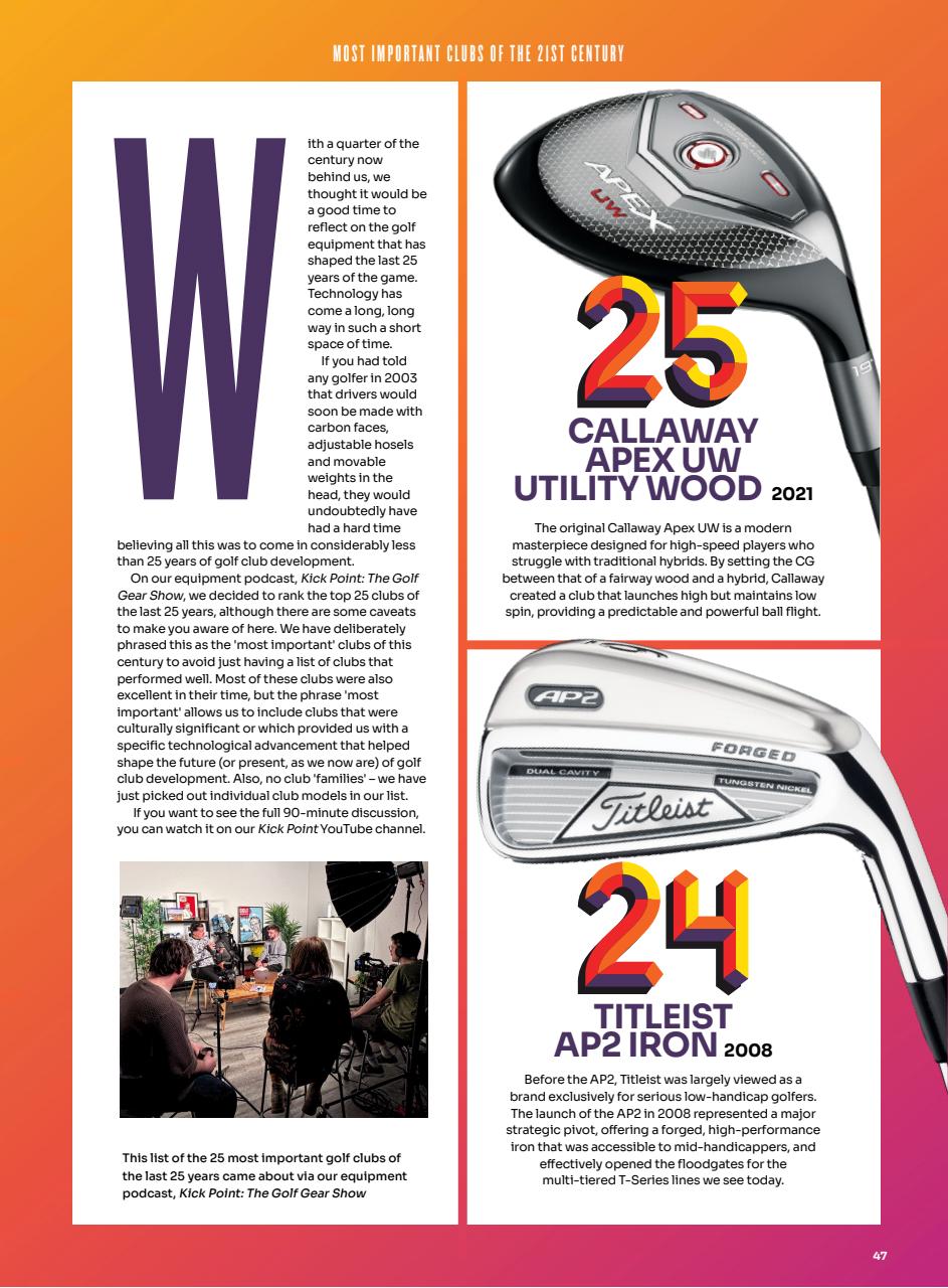 Golf Monthly Preview Pages