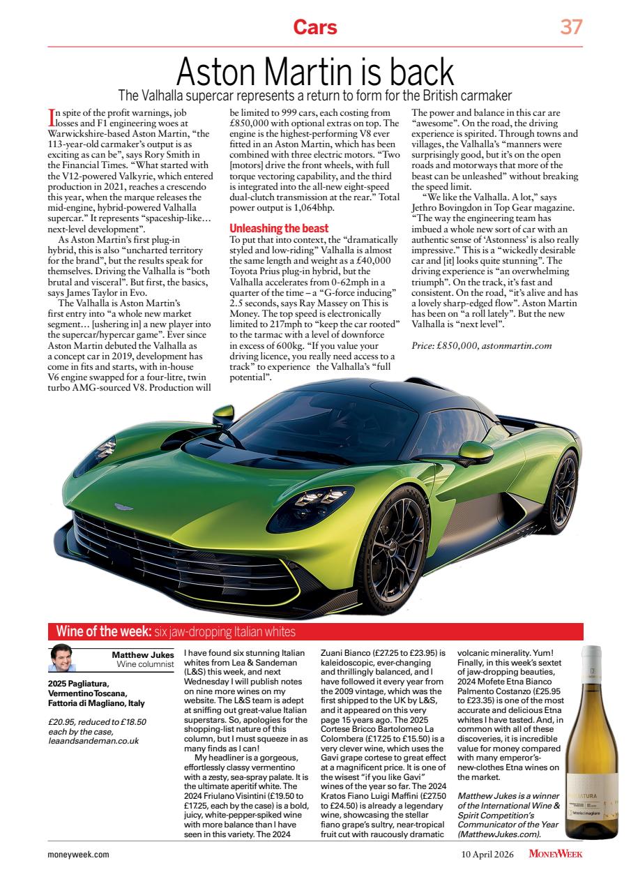 MoneyWeek Preview Pages