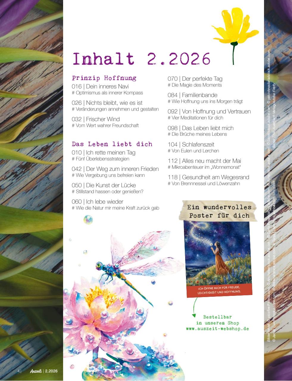 Auszeit Preview Pages