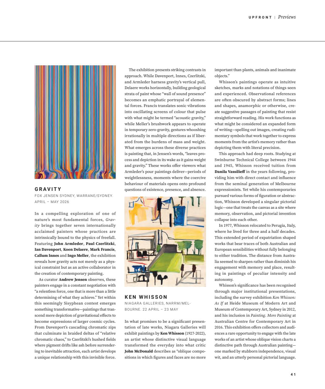 Art Collector Preview Pages