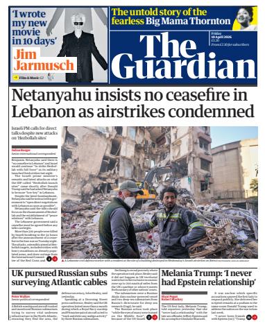 The Guardian Newspaper issue Friday, 10 April 2026