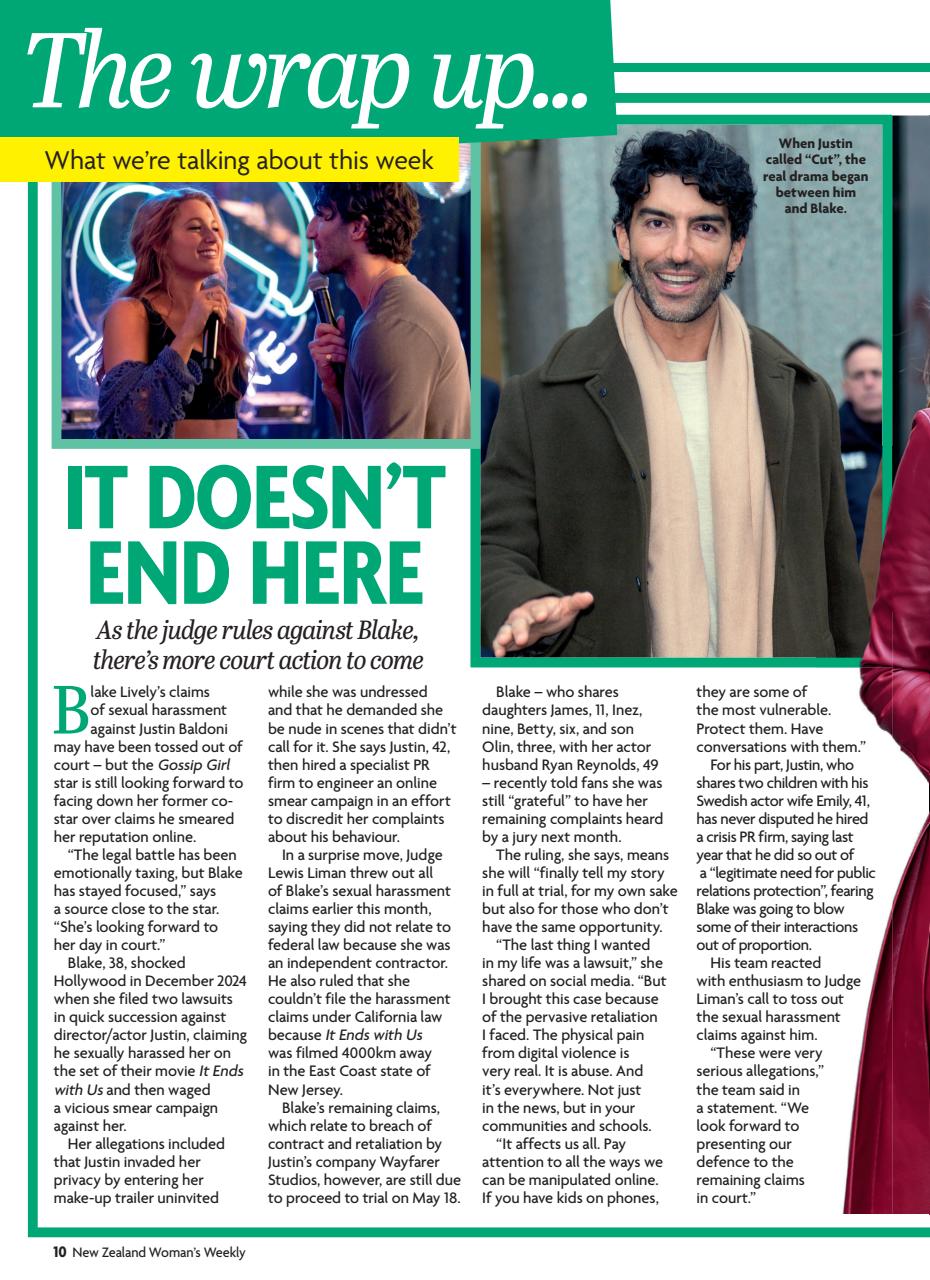 NZ Woman's Weekly Preview Pages