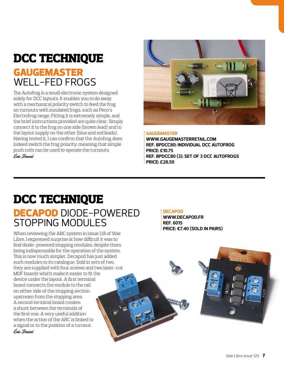 Voie Libre International Preview Pages