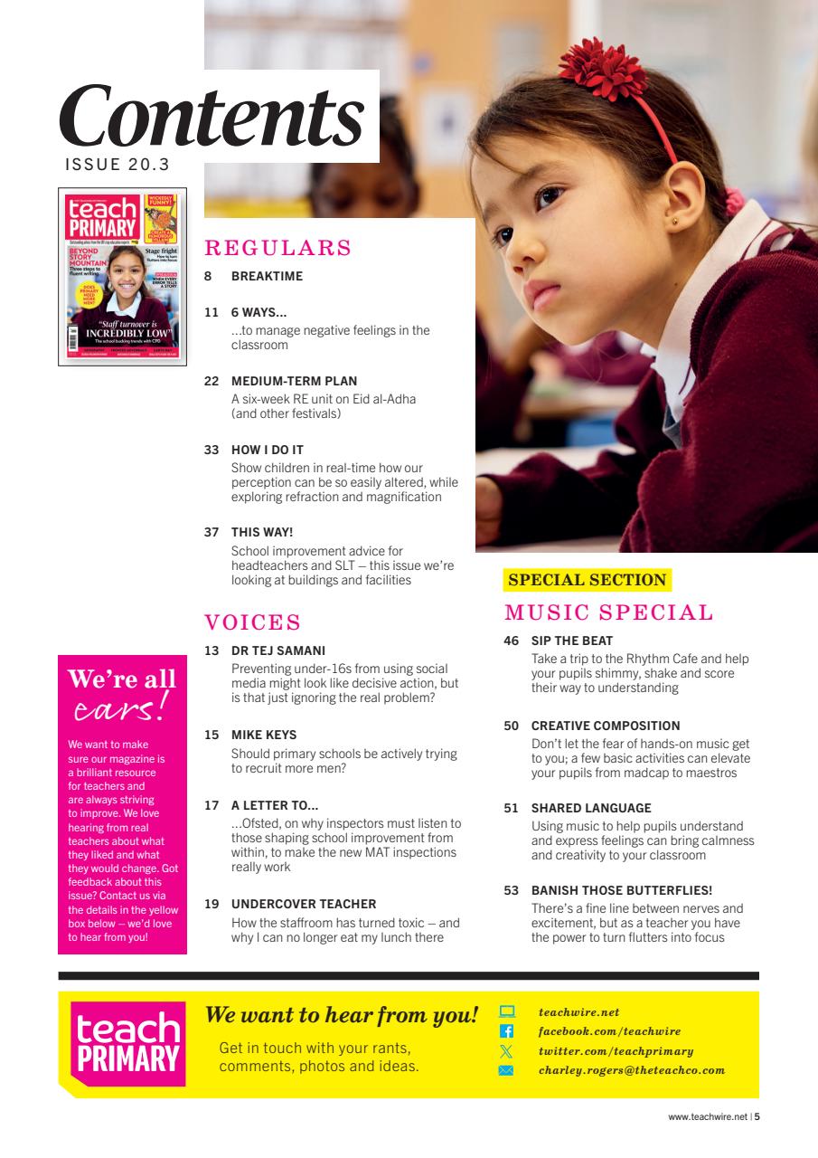 Teach Primary Preview Pages