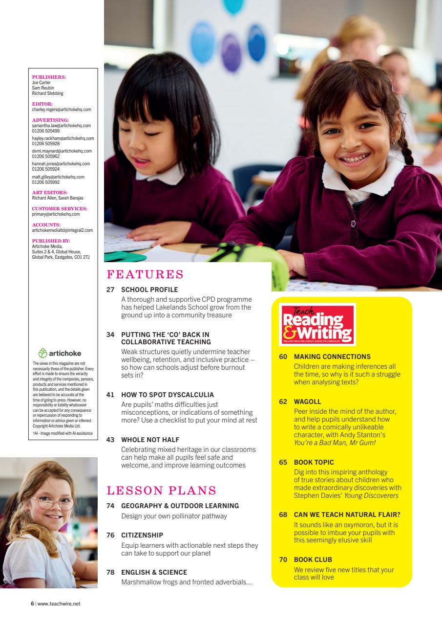 Teach Primary Preview Pages