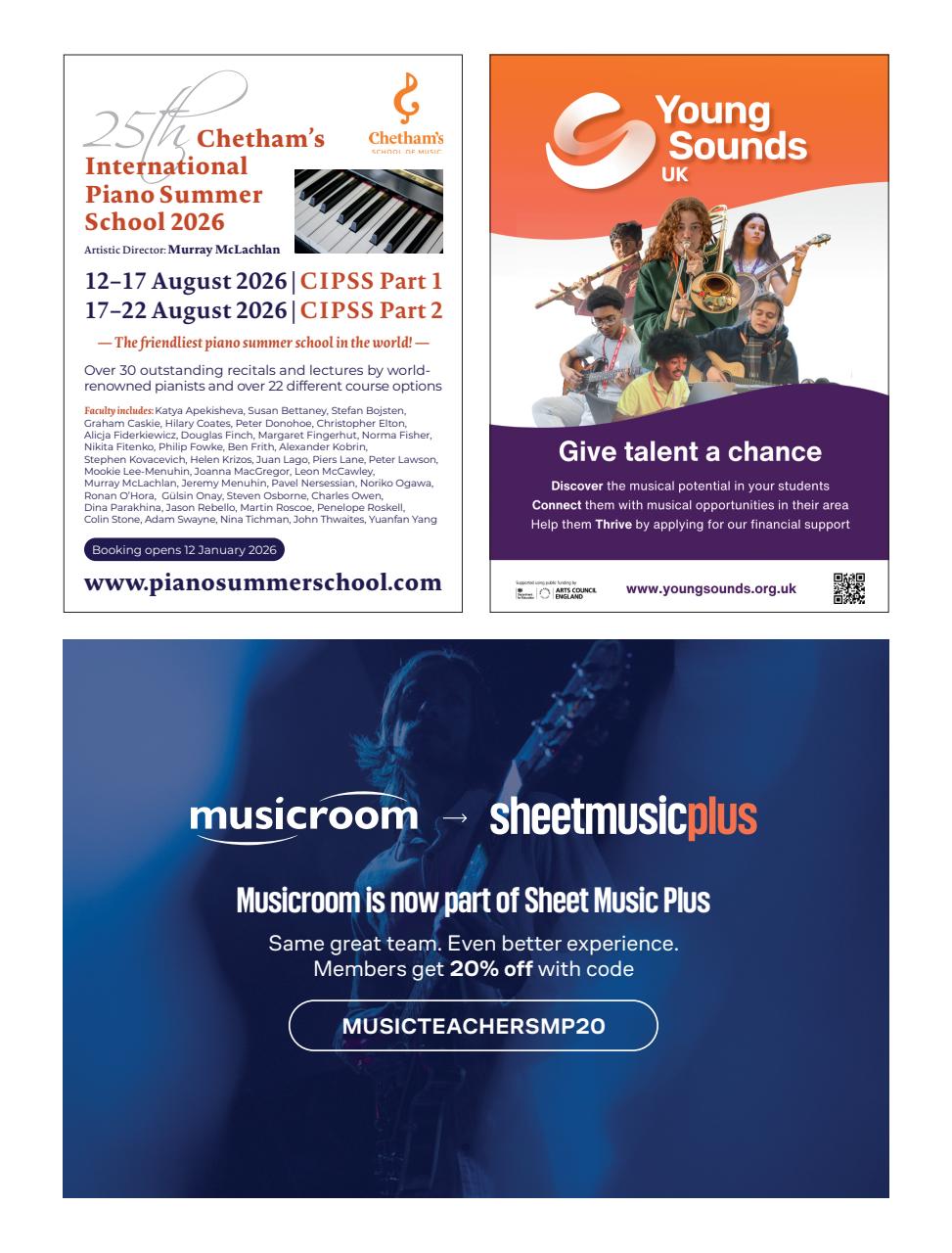 Music Teacher Preview Pages