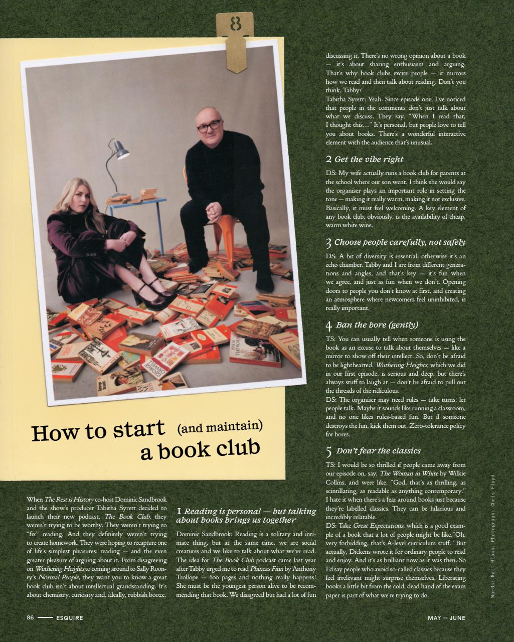 Esquire Preview Pages