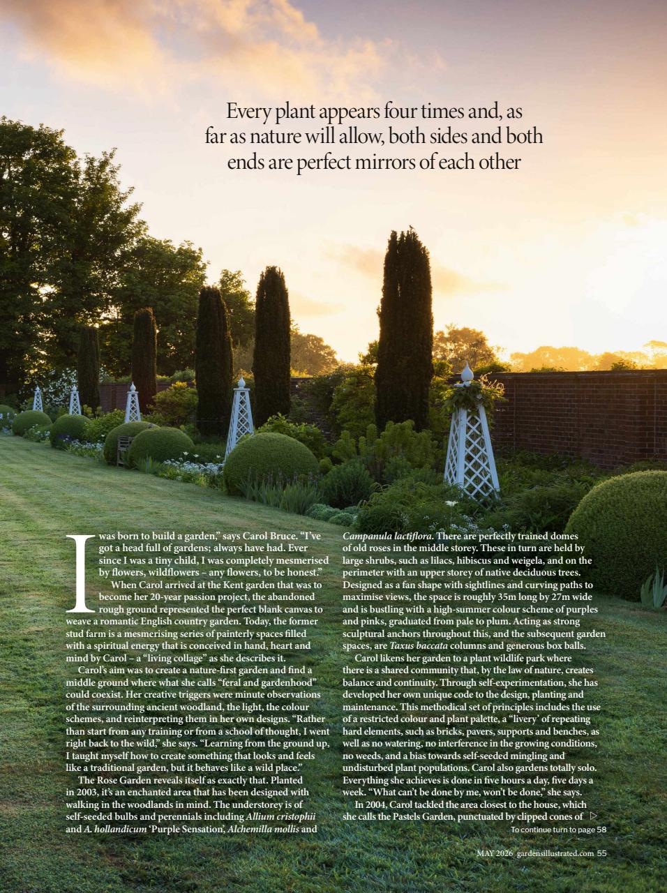 Gardens Illustrated Preview Pages