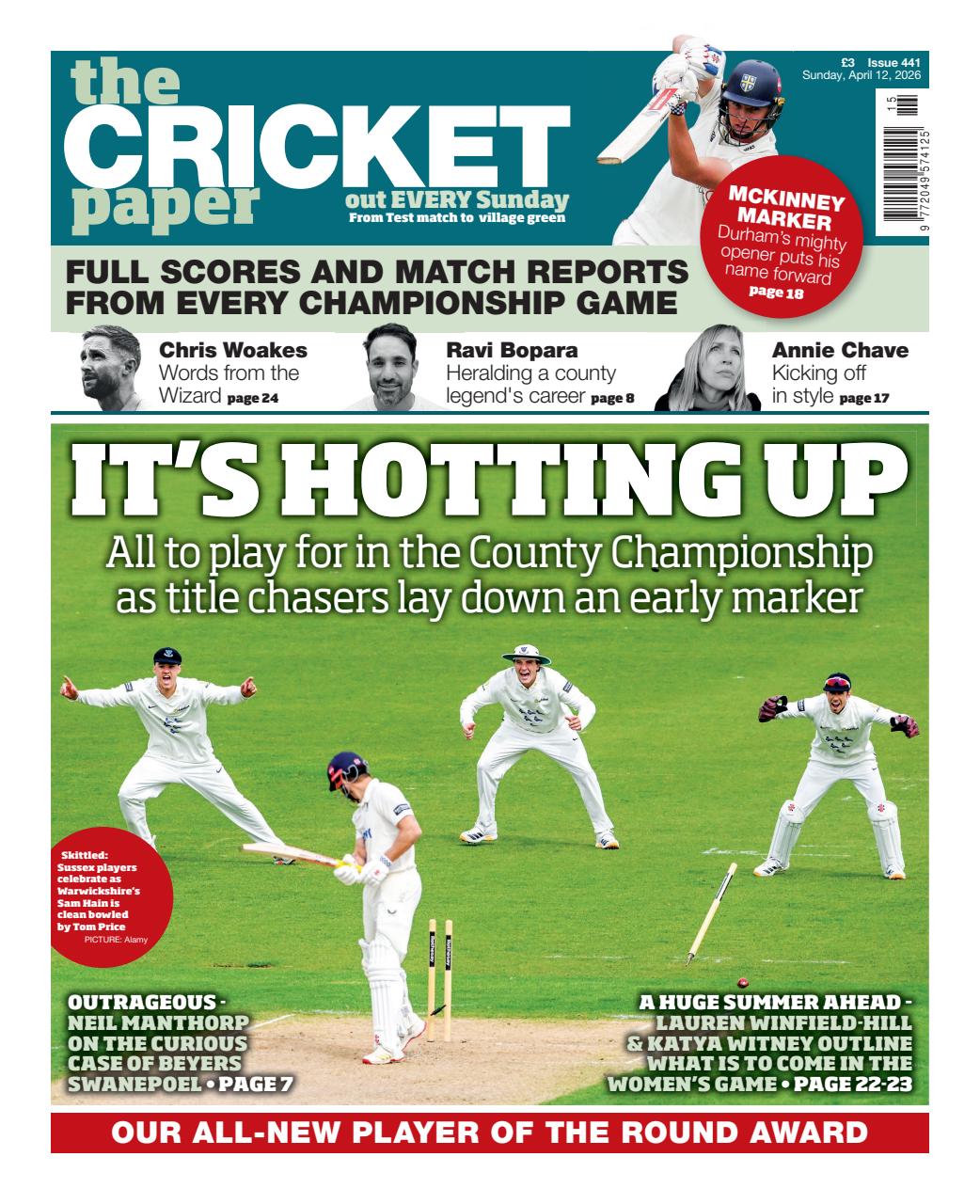 The Cricket Paper Preview Pages