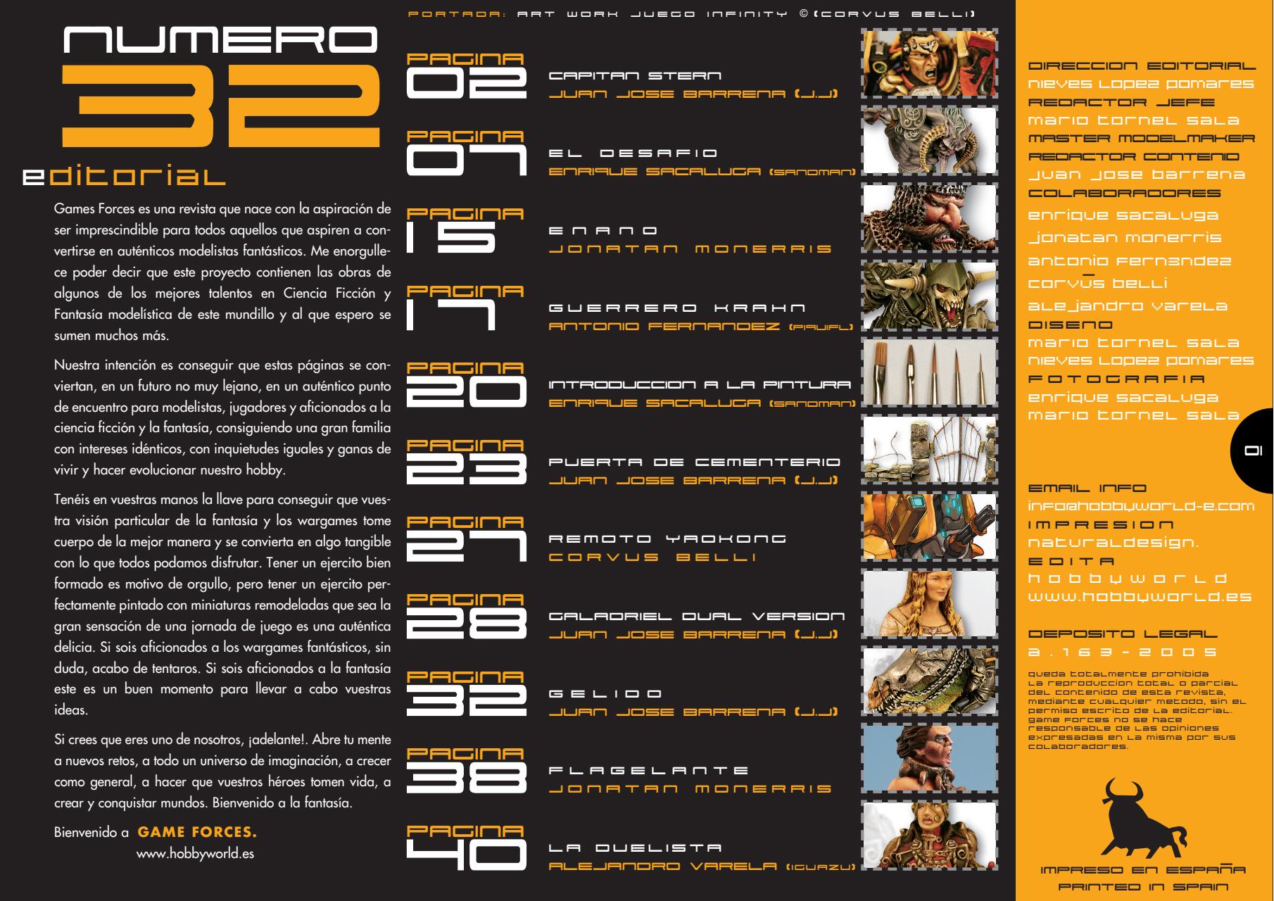 Game Forces Preview Pages