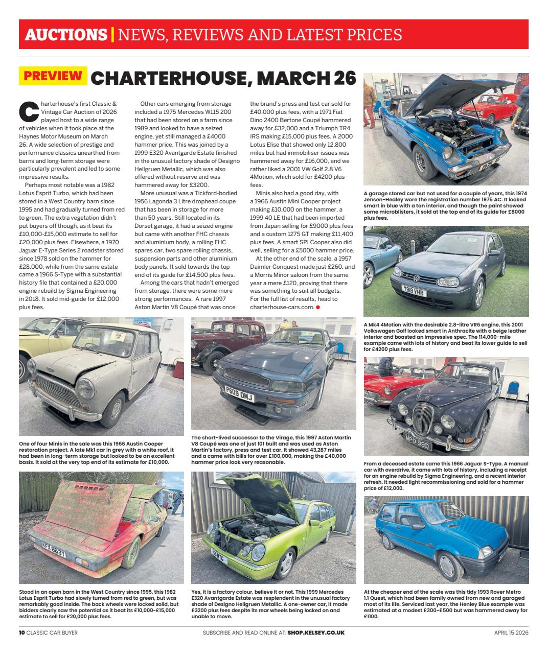 Classic Car Buyer Preview Pages