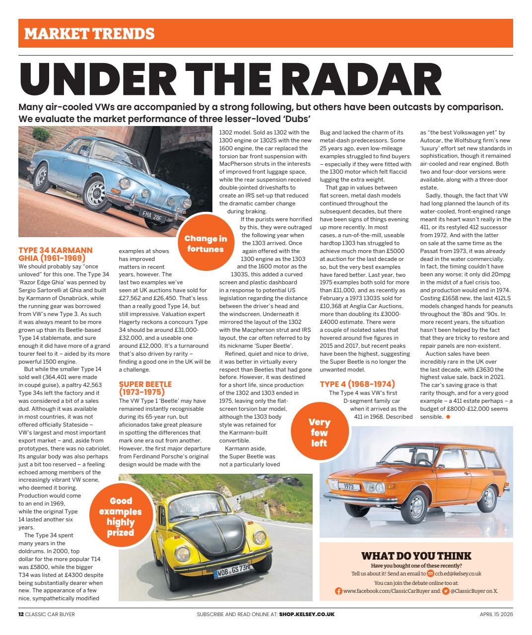 Classic Car Buyer Preview Pages