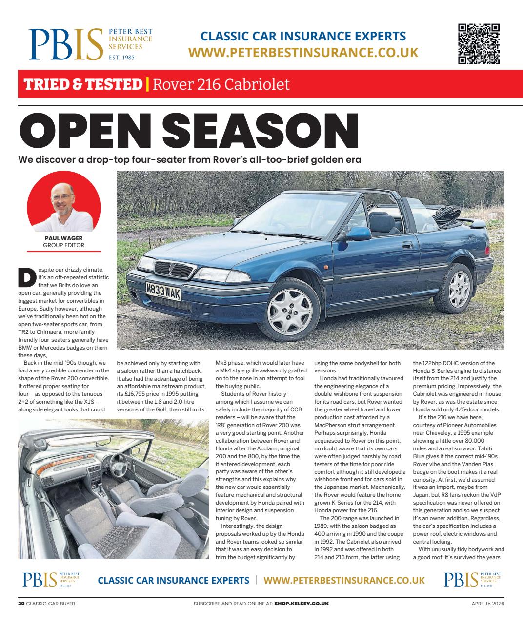 Classic Car Buyer Preview Pages