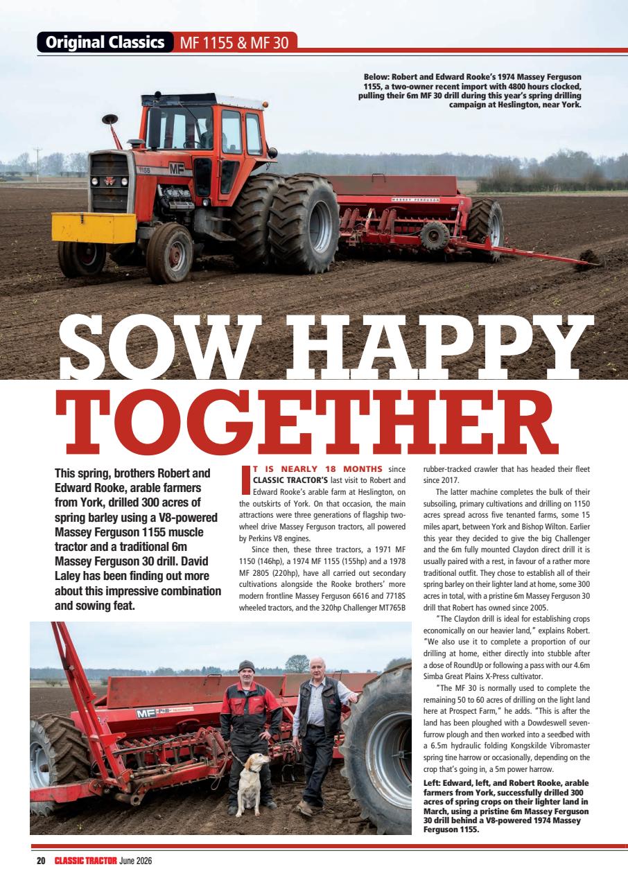 Classic Tractor Preview Pages