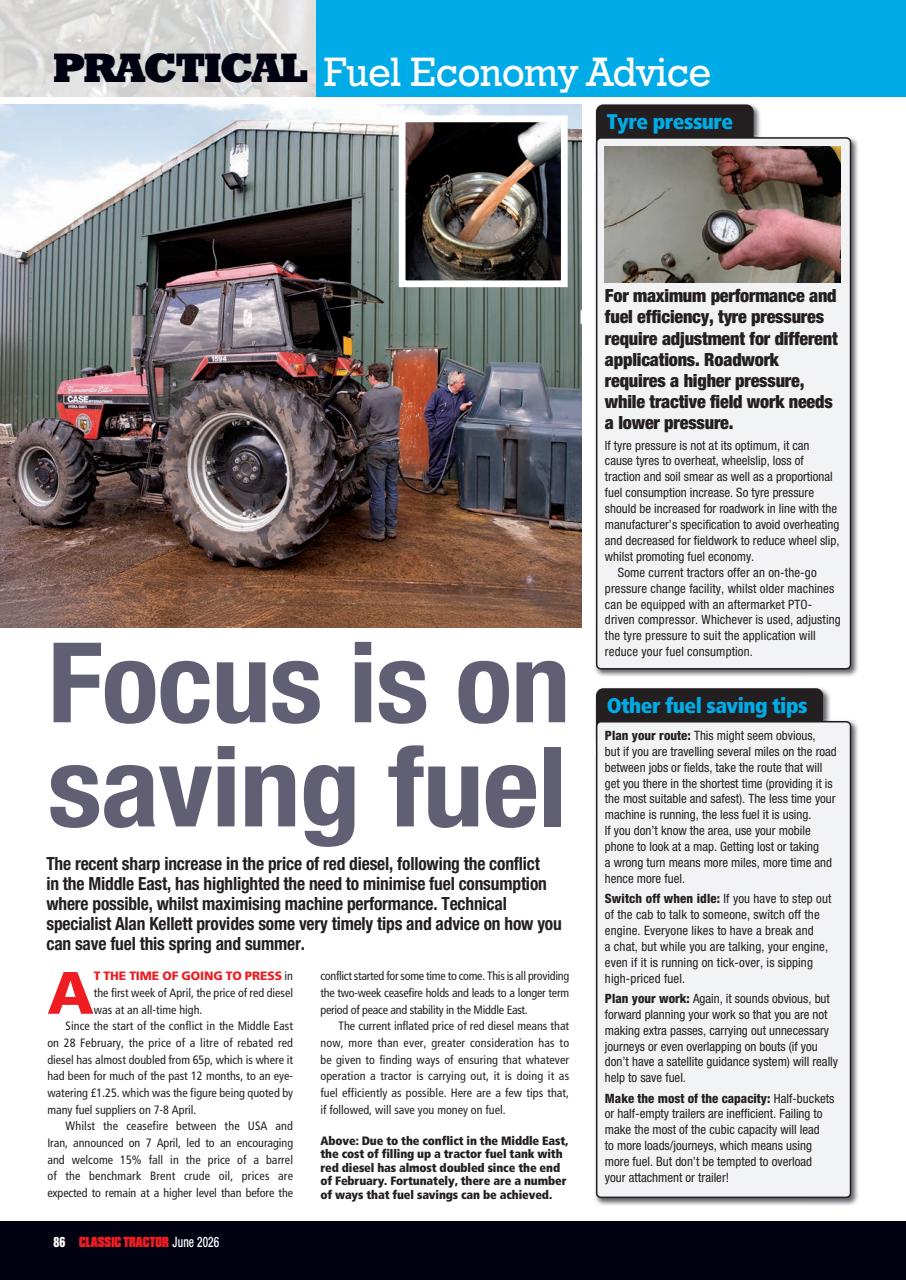 Classic Tractor Preview Pages