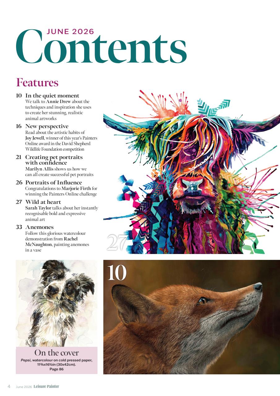 Leisure Painter & The Artist Preview Pages