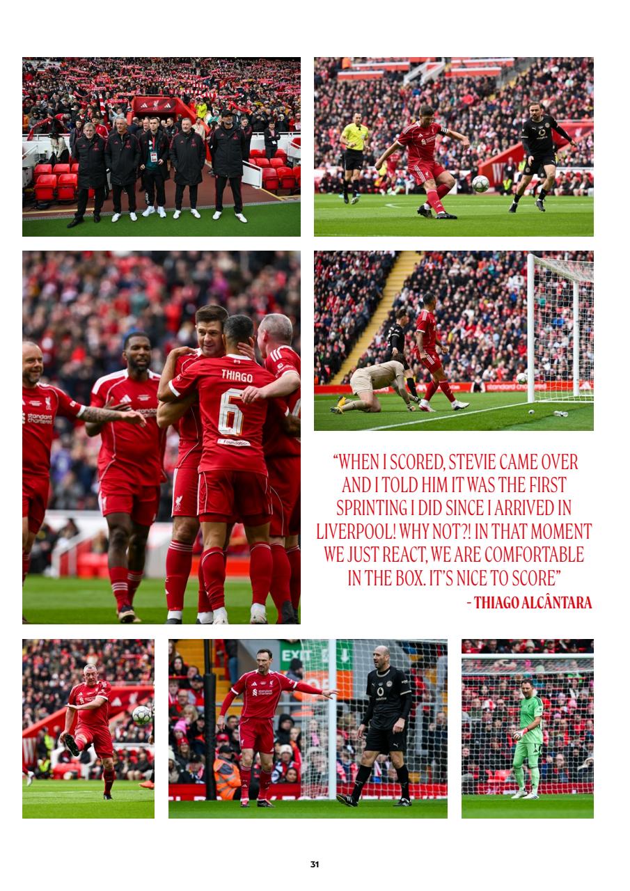 Liverpool FC Programmes Preview Pages