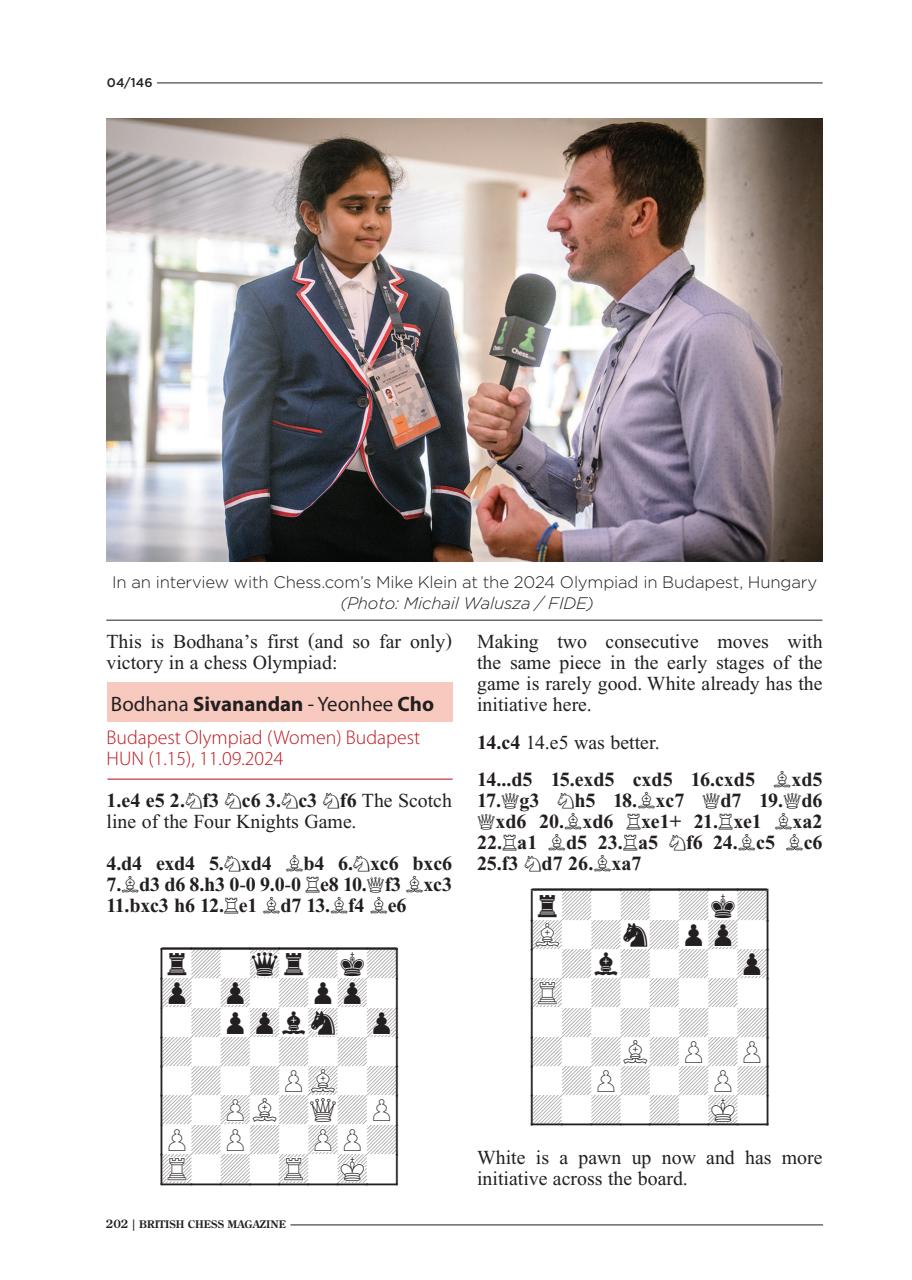 British Chess Magazine Preview Pages