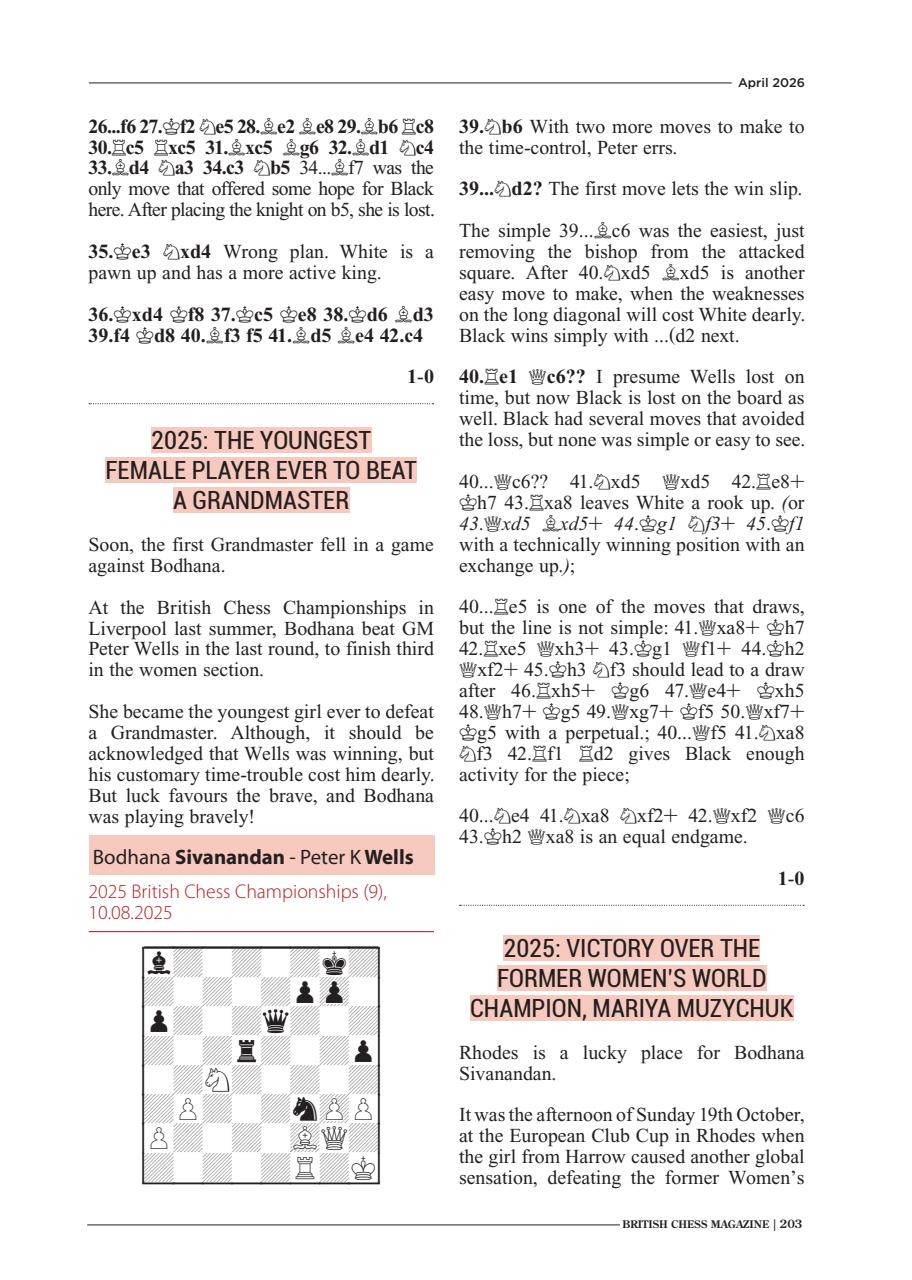 British Chess Magazine Preview Pages