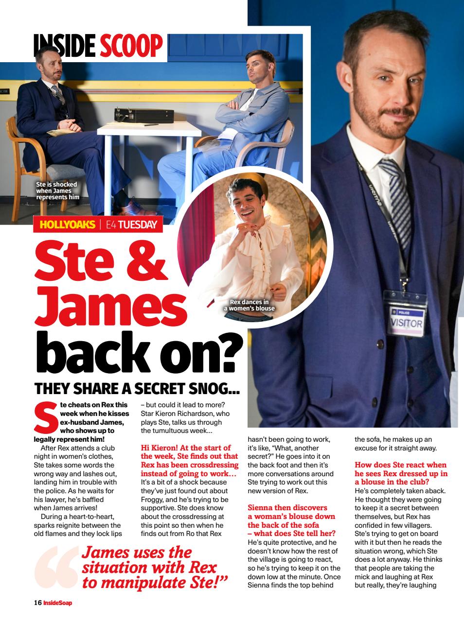 Inside Soap Preview Pages
