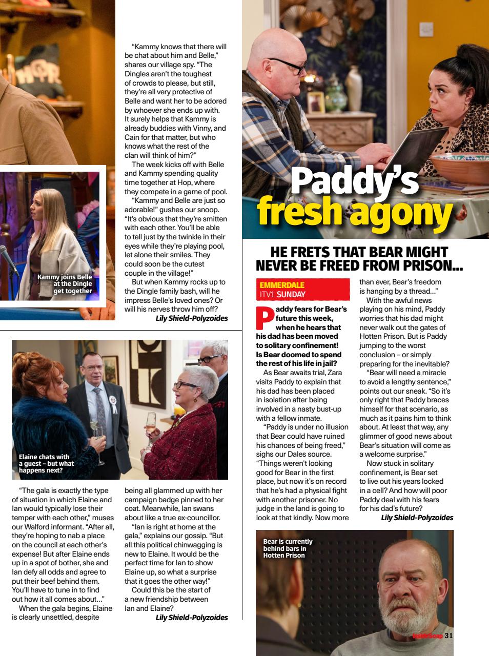 Inside Soap Preview Pages