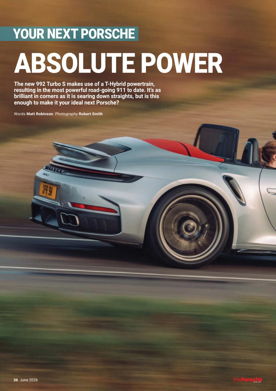 911 & Porsche World Preview Pages