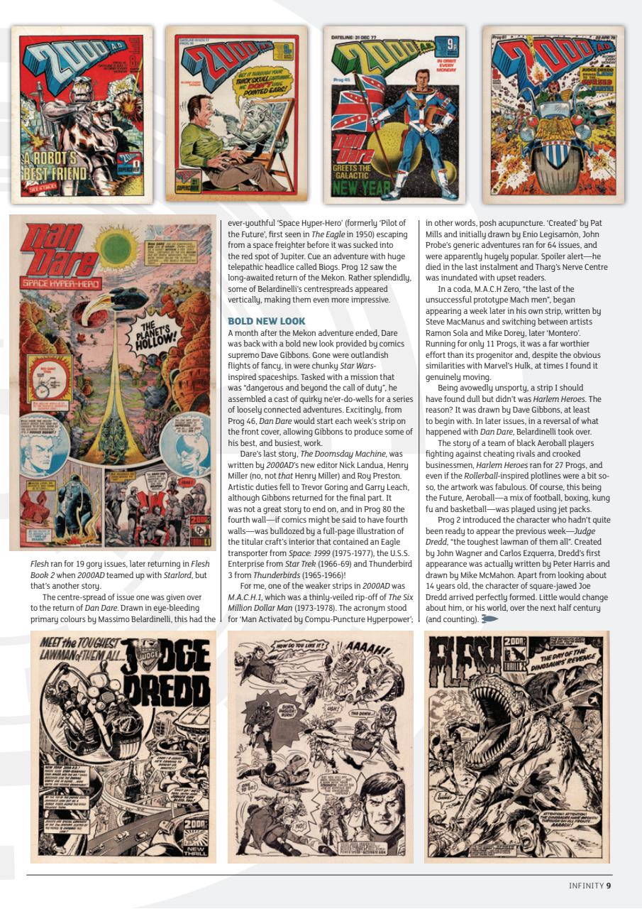 Infinity Magazine Preview Pages