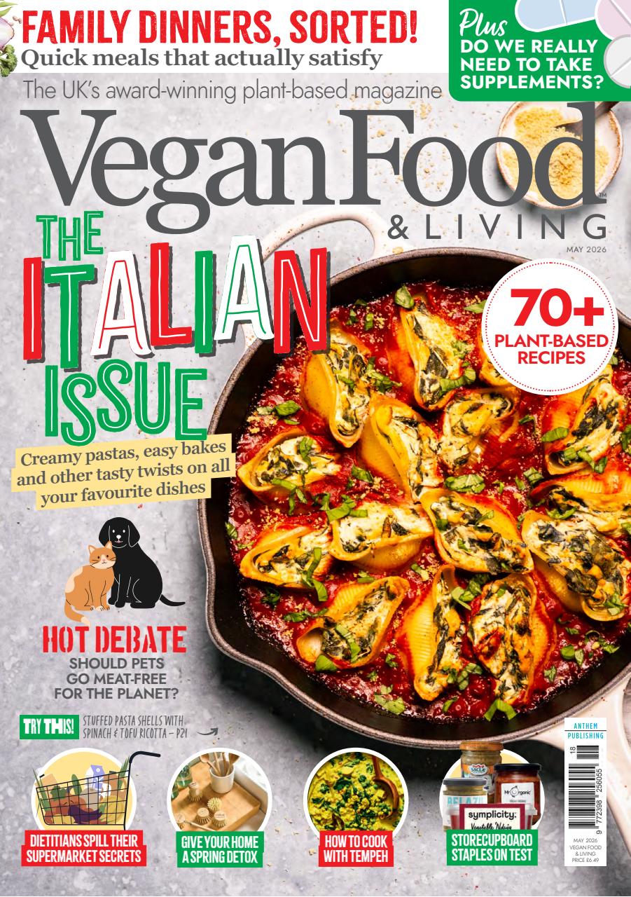Vegan Food & Living Magazine Preview Pages