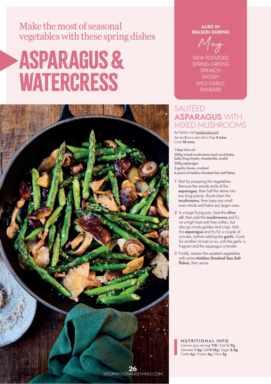Vegan Food & Living Magazine Preview Pages