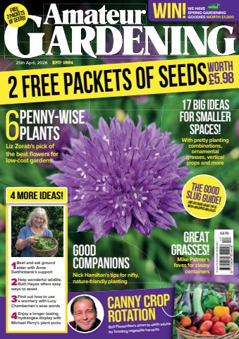 Amateur Gardening issue 25 April 2026