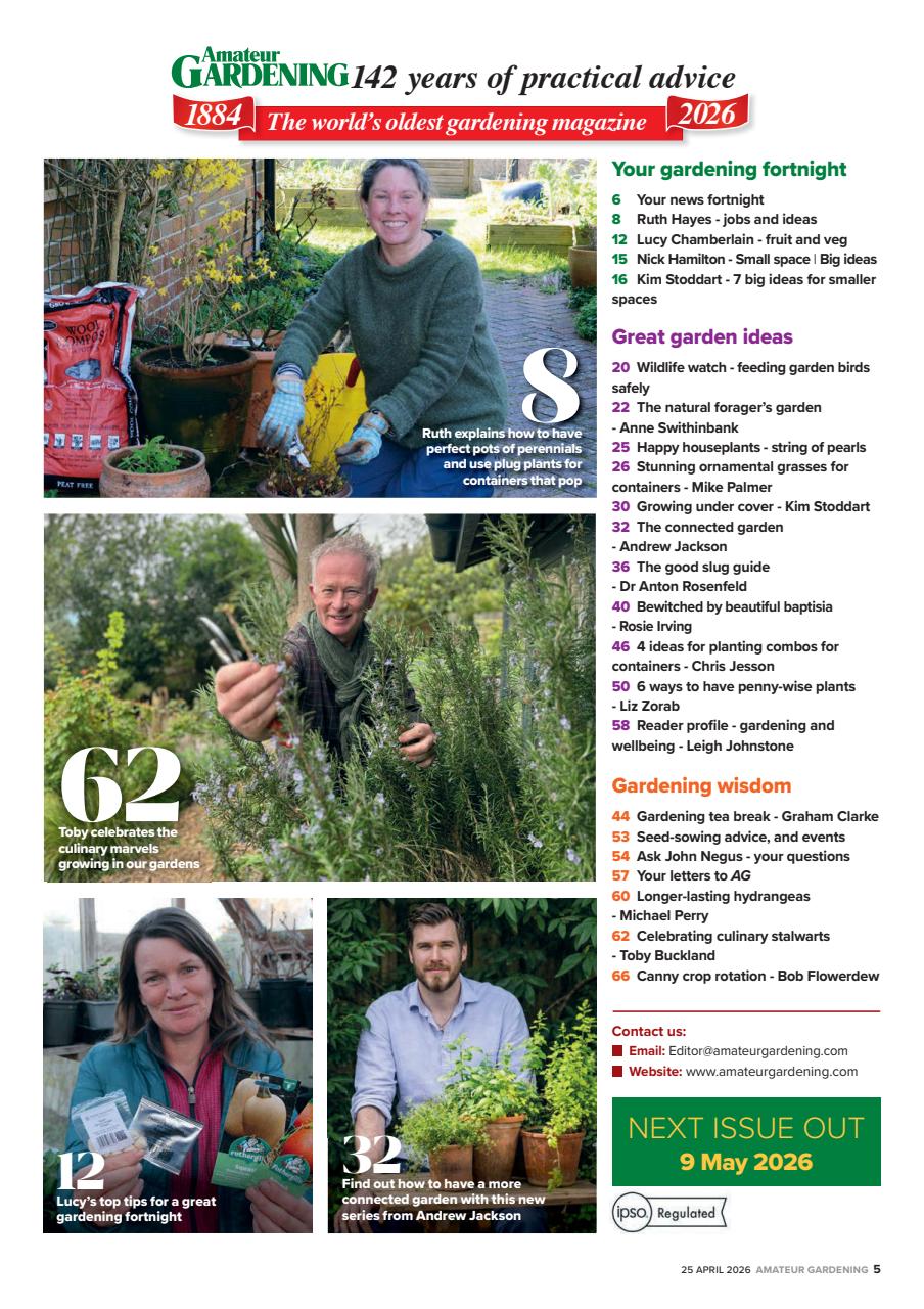 Amateur Gardening Preview Pages