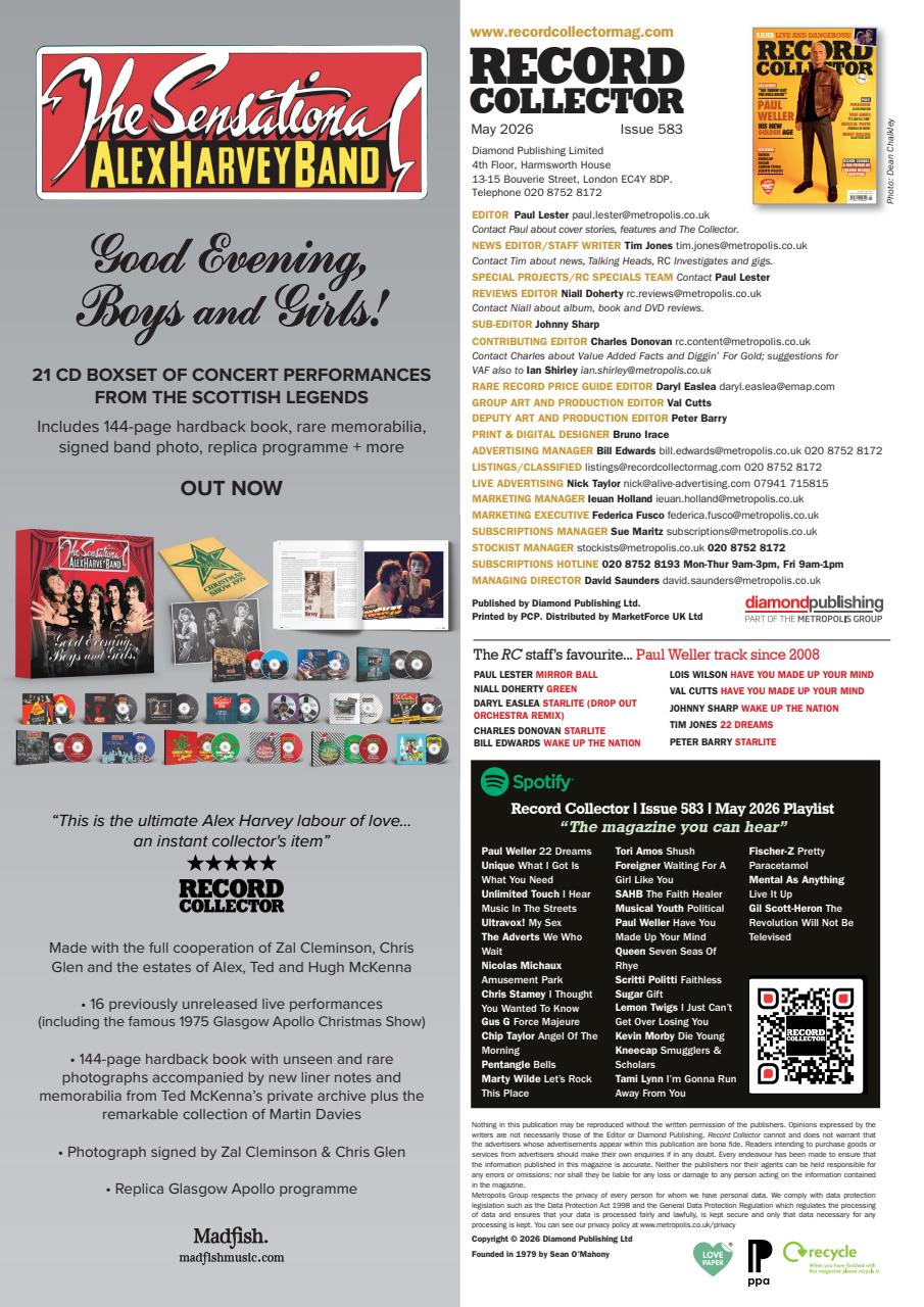 Record Collector Preview Pages