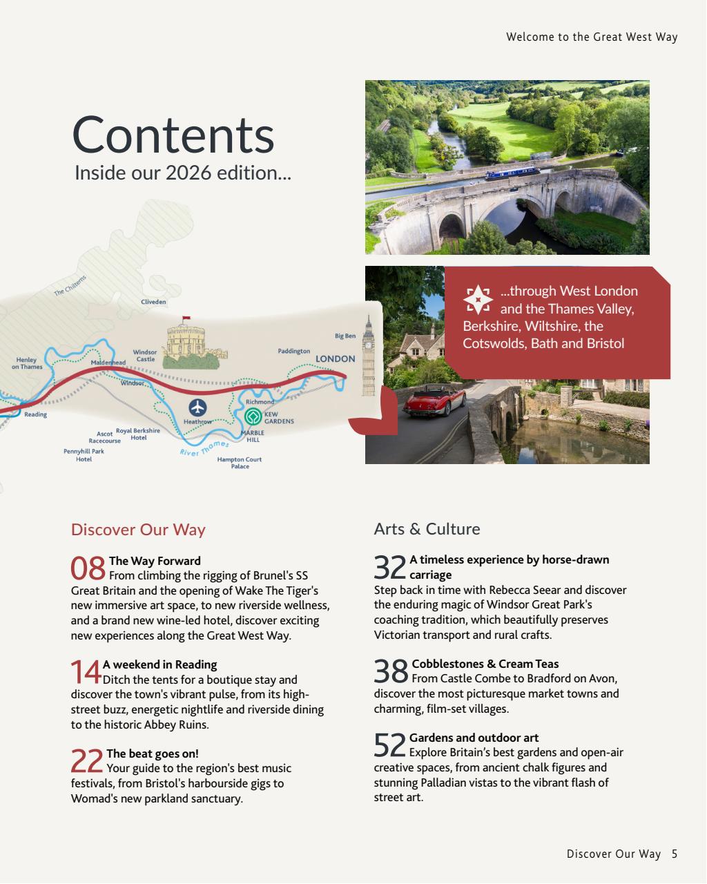 Great West Way Travel Preview Pages